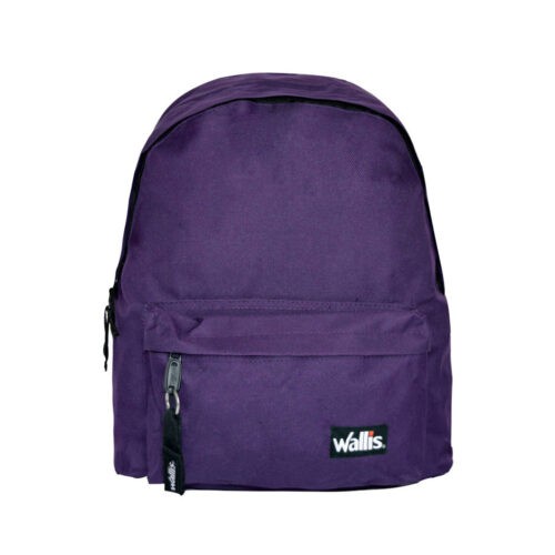 Mochilas Hobby Con Bolsa Frontal, 32x40x17cm De Base, 10 Cm Arriba, Morado