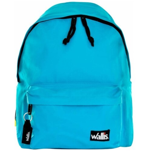 Mochilas Hobby Con Bolsa Frontal, 32x40x17cm De Base, 10 Cm Arriba, Turquesa