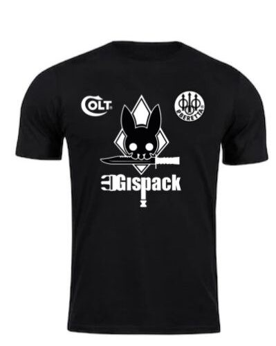 Playera Conmemorativa Gispack 2023 Negra