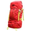 Mochila Para Montana ZONGLA 60 L, Semi-Impermeable, 32x75x22 cm, Rojo