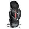 Mochila De Montana KALA PATAR 90 L, Semi-Impermeable, Con Funda Qe La Hace Impermeable, Varillas De Aluminio, 37x90x26 Cm, Neg