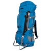 Mochila De Montana KALA PATAR 90 L,  Semi-Impermeable, Con Funda Que La Hace Impermeable, Varillas De Aluminio, 37x90x26 Cm, Az
