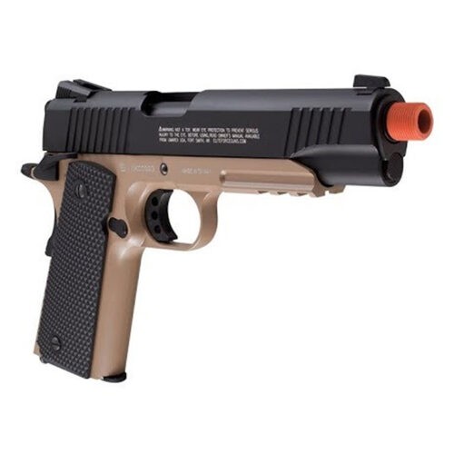 Marcadora Tac CO2 Elite Force 6mm 1911 Blowback Negro-Dorado
