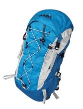 Mochila Para Media Montana Poon Hill 30 L, Varilla Y Soporte De Pvc, 23x58x20 Cm, Azul Con Gris