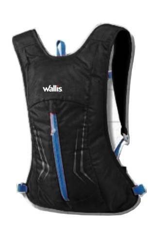 Mochila De Hidratacion Cactus Pro 1.5 L, Semi-Impermeable,N Gra Con Azul