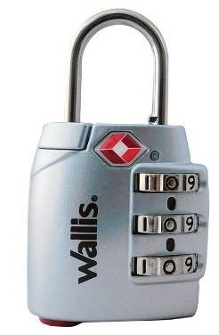 Candado De Combinacion TSA, Color Plata
