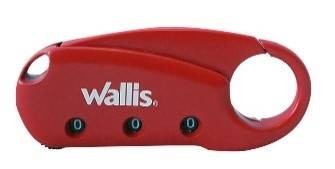 Candado De Combinacion Con Gancho, Color Rojo