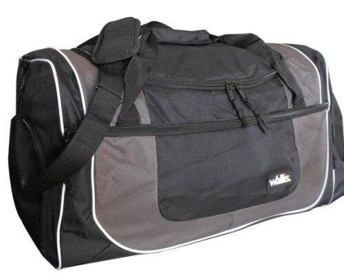 Maleta De Ortiva Y Viaje 65 L, 65x33x30 Cm,N Gro Con Gris