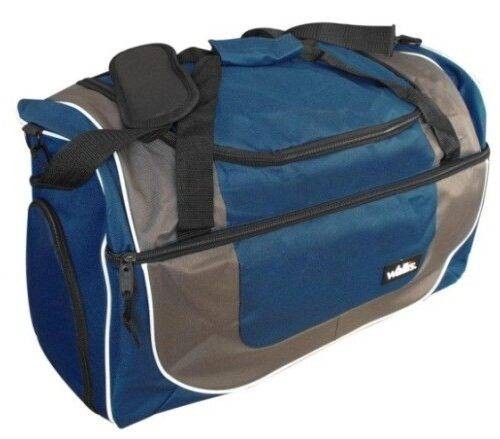 Maleta Deportiva Y Viaje 65 L, 65x33x30 Cm, Azul Con Gris
