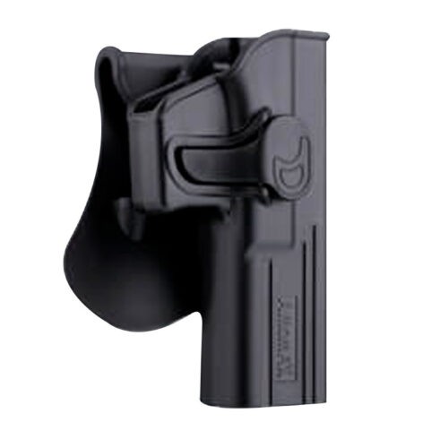 Funda Pist. Polim. GLOCK 17/22/31 AMOMAX Negra
