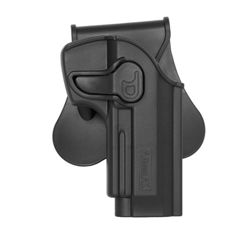 Funda Pist. Polim. BERETTA 92, 92FS AMOMAX Negra