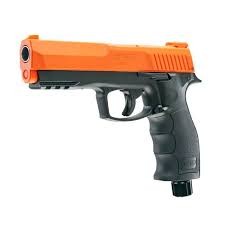 Pistola P2P HDP50 Negra/Naranja Cal. .50 375fps Pintura