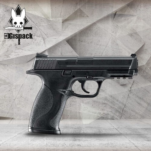 PISTOLA UMAREX 9XP Negra CO2 BB CAL. .177 400fps Retroceso