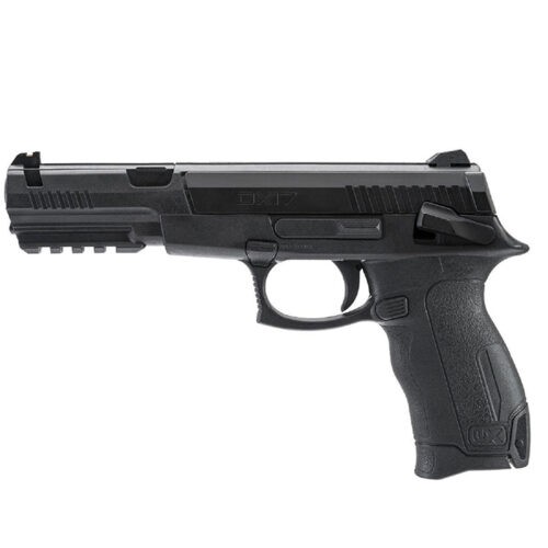 Pistola UMAREX DX17 Negra Resorte BB Y Diabolo  Cal. .177 250 Fps