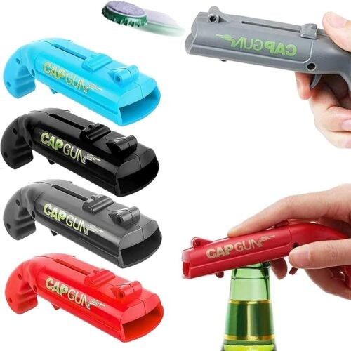 Abridor de Cerveza Portatil Pistola