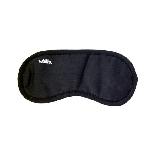 Antifaz Para Dormir, Con Elastico, Color Negro. Paquete Con 3 Piezas