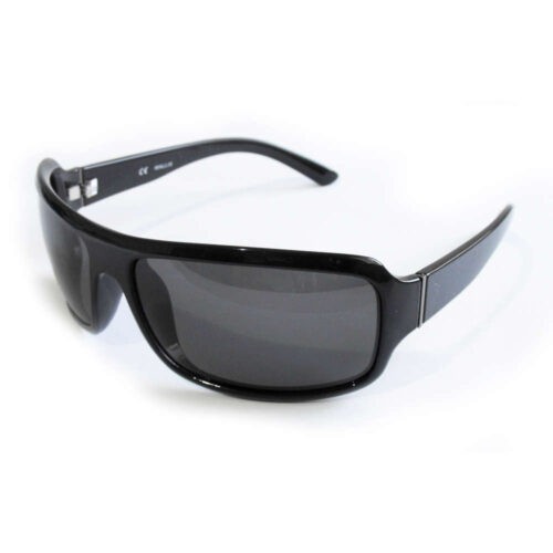 Lentes Polarizados armazon Y Varillas Negro Mate, Micas Humo