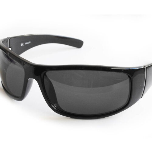 Lentes Polarizados armazon Y Varillas Negro, Micas Humo