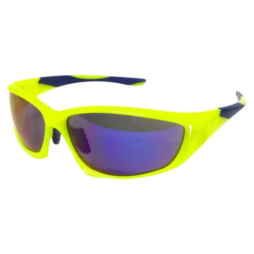 Lentes Deportivo armazon Verde, Micas Azul, Varillas Verde Azul