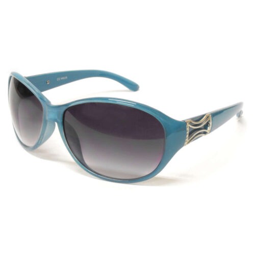 Lentes Casuales armazon Azul Turquesa, Varillas Con Detalle, Micas Humo Degradado