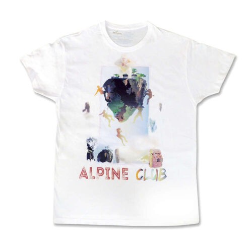 Playera Para Hombre Alpine Club, Color Blanco, Talla Chica