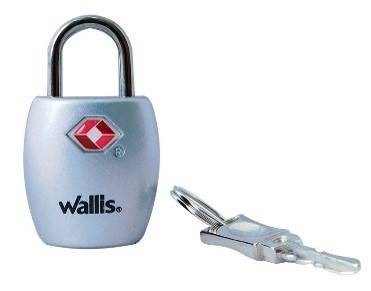 Candado De Llave TSA, Color Plata