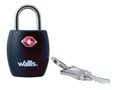 Candado De Llave TSA, Color Negro