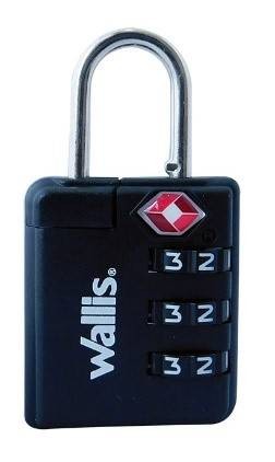 Candado De Combinacion TSA, Color Negro