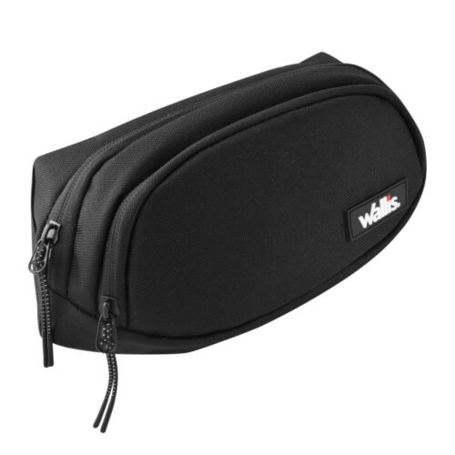 Cangurera C/Compartimientos, Correa Ajustable, 27x14x5 cm, Negro