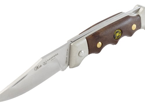 Navaja Campera, Para Campo Y Caza, Mango Cromo Duro Y ABS, Hoja Lisa 6.5cm, Peso 84 Gr