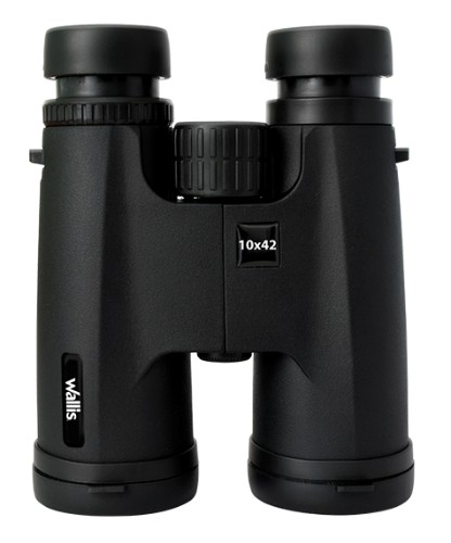 Binocular Compacto Tipo Tejado, 10 X 42 Mm, Water Proof, Revestimiento Green Multicapa, Con Accs., Negro