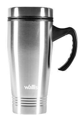 Taza Termica De Acero Inox, Con Protector De Lizante Antide Ramasi  470 Ml