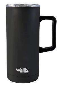 Taza Termica Con Goma Y Protector De Lizante Antide Ramasi 500 Ml,N Gro