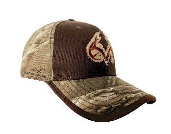 Gorra Con Cintillo De Ajuste, Cuernos De Realtree, Cafe Con Camuflaje