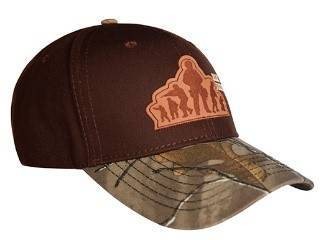 Gorra Con Cintillo De Ajuste Y Hebilla, Real Soldier, Cafe Con Visera Camuflaje