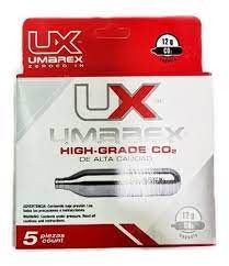 Cartuchos De Gas CO2 UMAREX De 12g, Caja Con 5