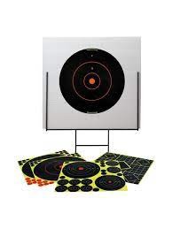 Kit C/Base Metalica Shoot?N?C BC Varios Tam. (13 Blancos, 58 Parches)