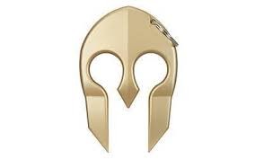 Llavero De Defensa SPARTAN Dorado