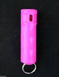 Gas Pimienta Al 15% 1/2 Oz. Llavero Duro Rosa