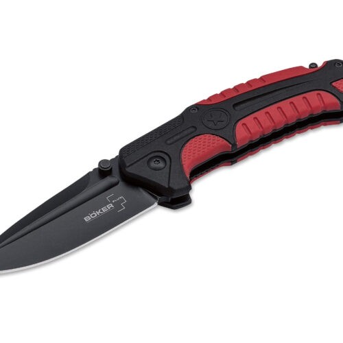Navaja Tactica BOKER Plus Savior 1 Negra 8.41 Cm. C/Gancho