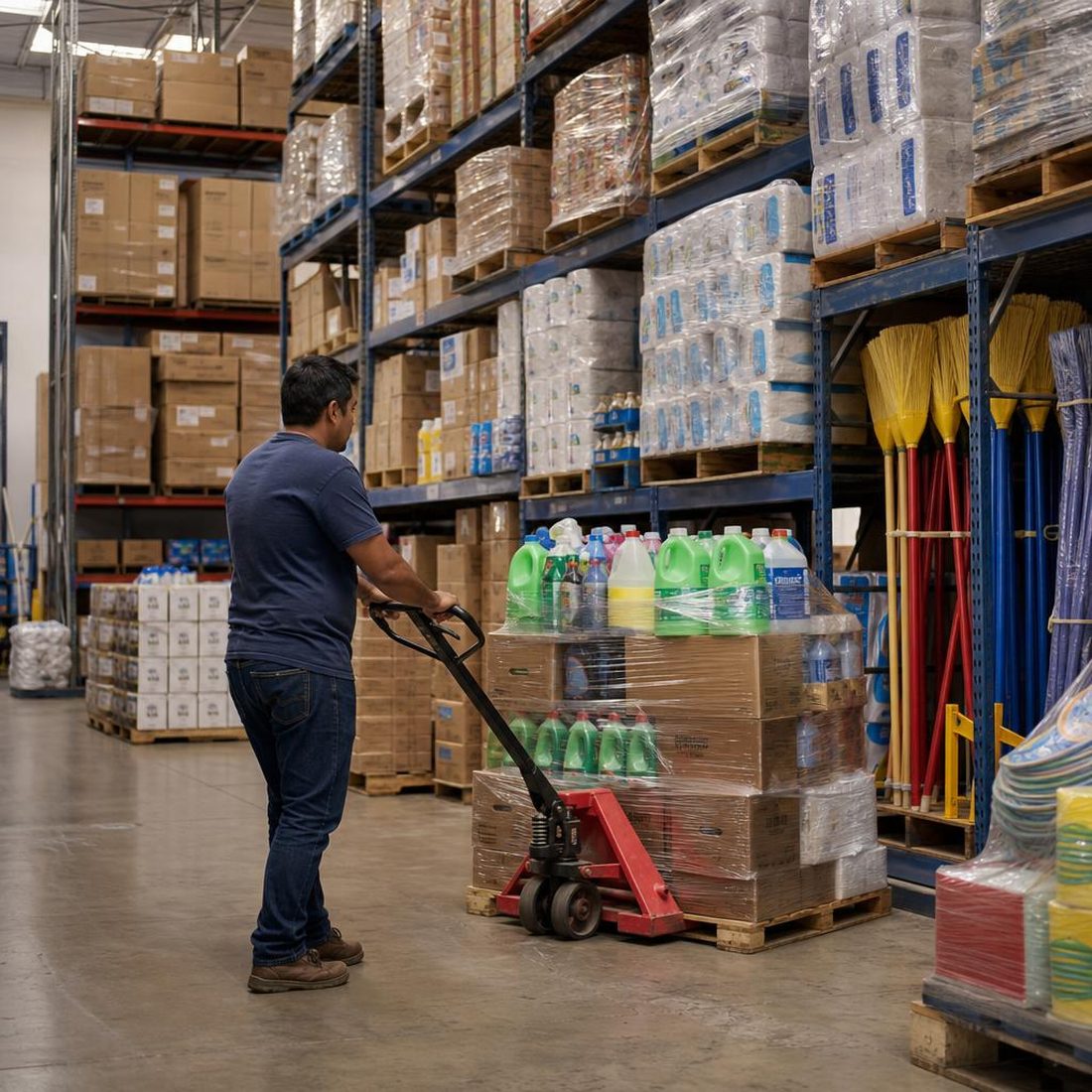 Almacén de producto de Tienda Táctica en México